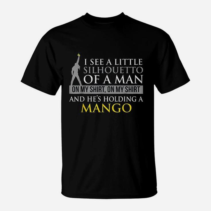 Funny Misheard Lyrics I See A Little Silhouetto Of A Man T-Shirt