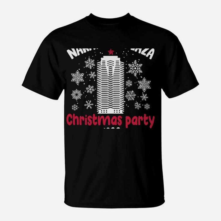 Funny-Nakatomi-Plaza Christmas Party Xmas Gifts Fun Holiday T-Shirt