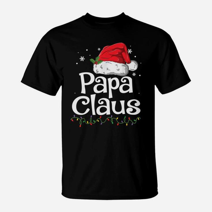 Funny Papa Claus Christmas  Pajamas Santa Gift T-Shirt
