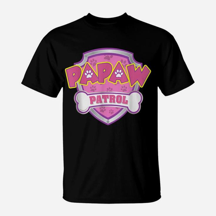 Funny Papaw Patrol - Dog Mom, Dad For Men Women T-Shirt