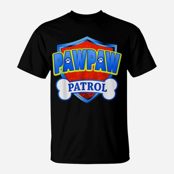 Funny Pawpaw Patrol - Dog Mom, Dad For Men Women T-Shirt