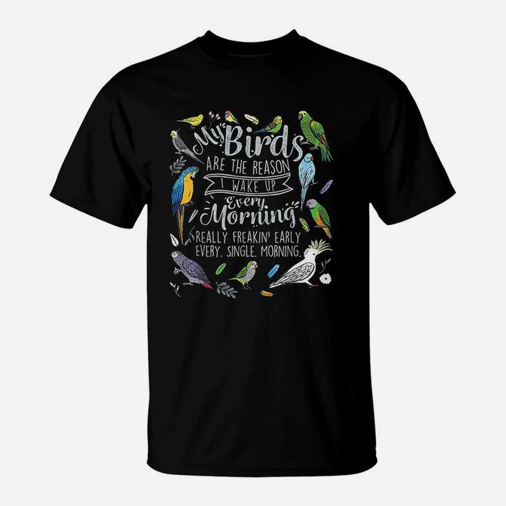 Funny Pet Parrot Bird With Macaw T-Shirt
