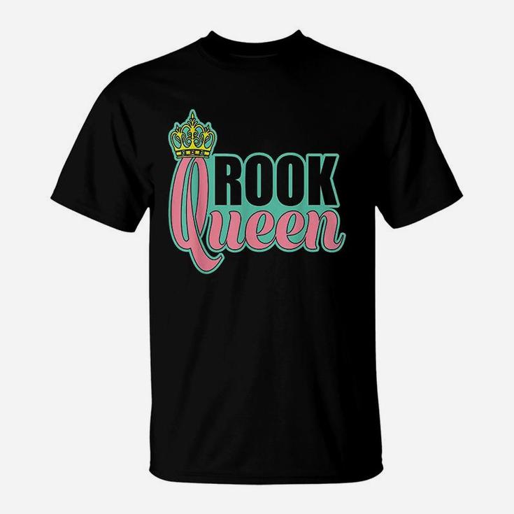 Funny Rook Queen Card Game Kentucky Tournament Rules T-Shirt