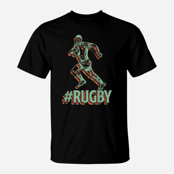 Funny Rugby Outfit Team Sport Rugby Fans Jersey T-Shirt