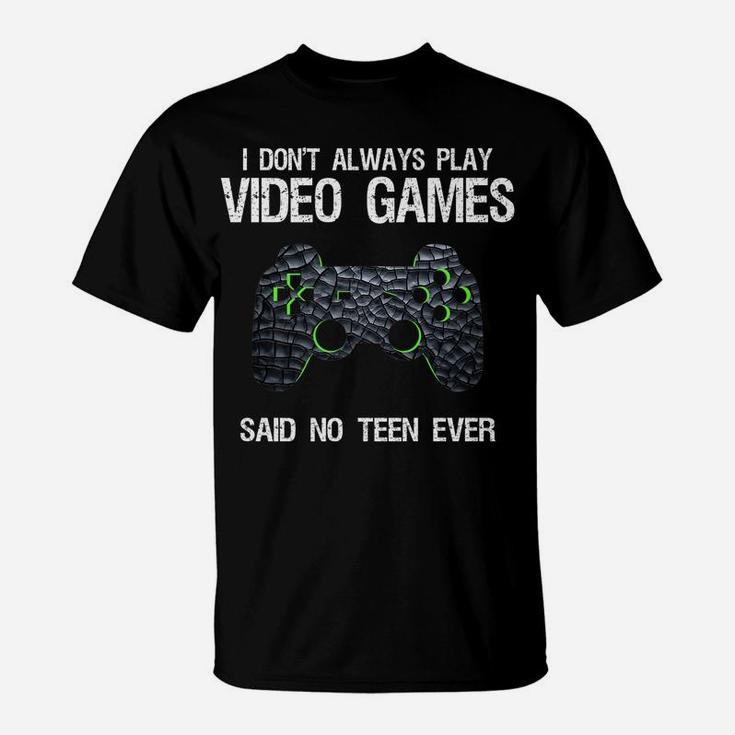 Gamer Funny Gaming Video Games Gift Teens Teenage Boys Girls T-Shirt