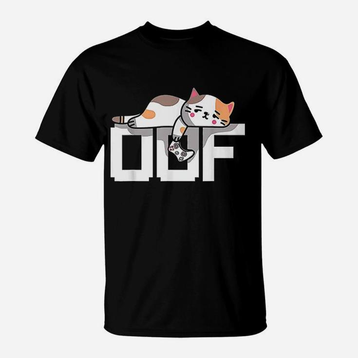 Gamer Meme Noob Internet Culture Gamer Cat T-Shirt