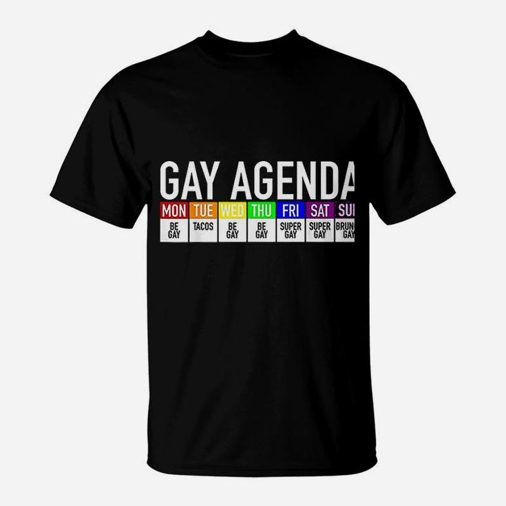 Gay Agenda Gay Pride T-Shirt