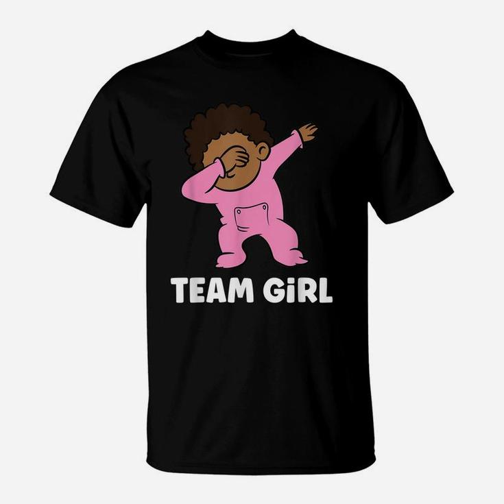 Gender Reveal Baby Shower Team Girl T-Shirt