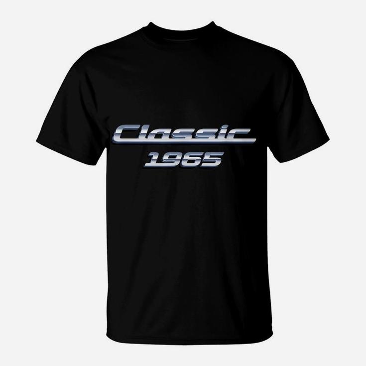 Gift For 55 Year Old Vintage Classic Car 1965 55Th Birthday T-Shirt