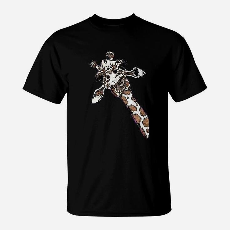 Giraffe Printed T-Shirt