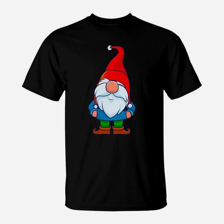 Gnope, Tomte Garden Gnome Gift, Funny Scandinavian Nope T-Shirt