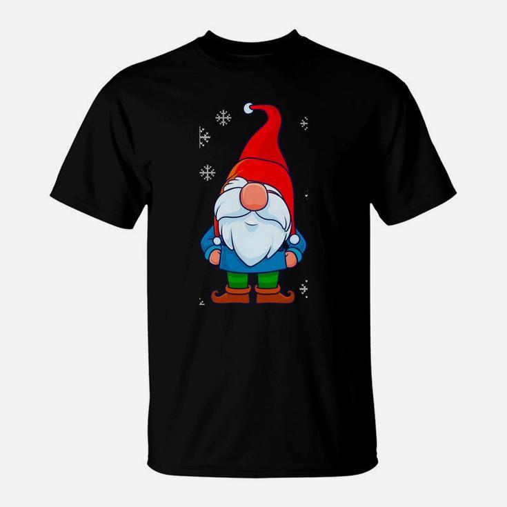 God Jul, Swedish Tomte Gnome, Scandinavian Merry Christmas T-Shirt