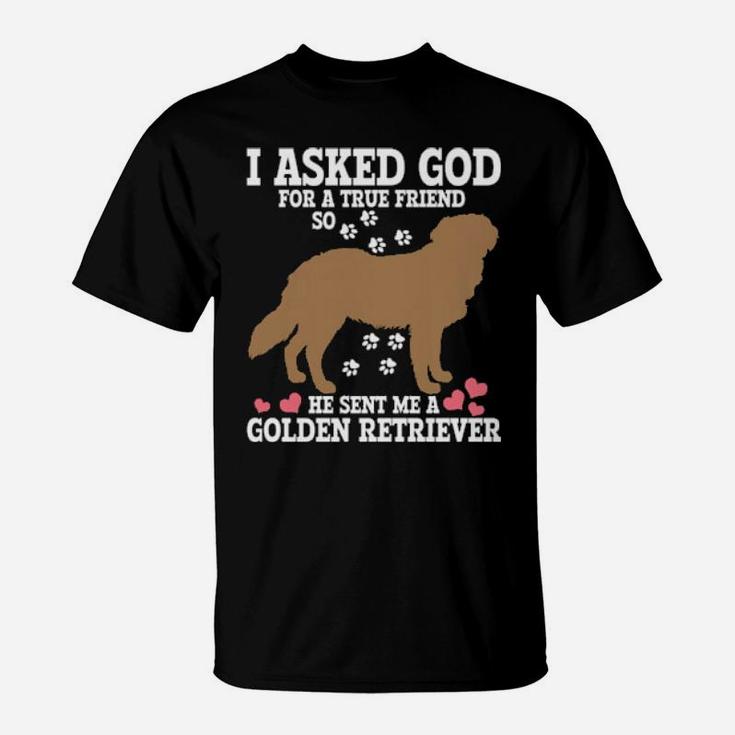 Golden Retriever Mama Christian Dog Mom T-Shirt