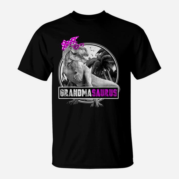 Grandmasaurus Shirt Funny T-Rex Gift For Grandma Dino T-Shirt