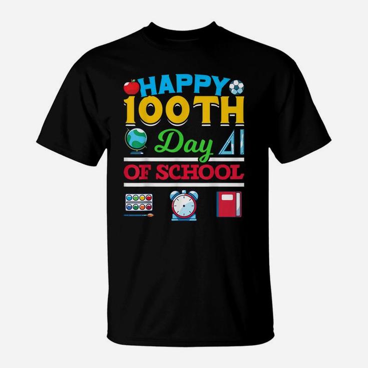 Happy 100Th Day Of School Student Gift 100 Days Of School T-Shirt