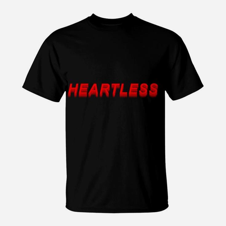 Heartless Aesthetic Grunge E- Girl E-Boy Teen Girls Women T-Shirt