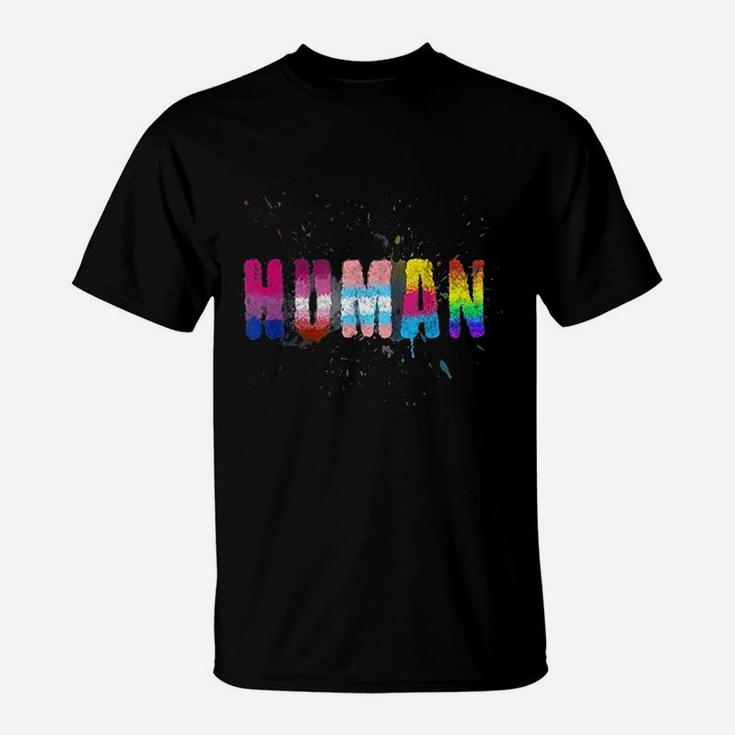 Human Colorful T-Shirt
