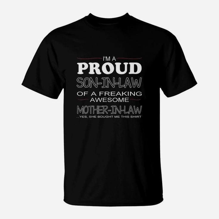 I Am A Proud Son In Law T-Shirt