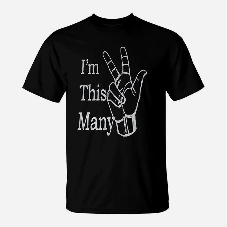 I Am This Many 3 T-Shirt