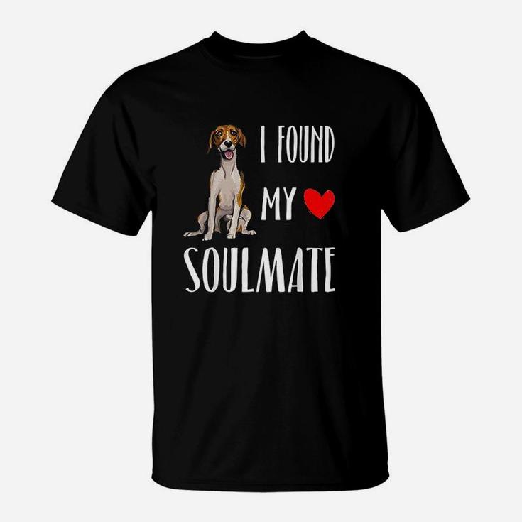 I Found My Soulmate American  Dog Lover T-Shirt