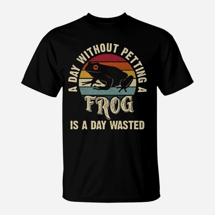 I Like Frog Funny Frog Lover Cute Vintage Animal Pet Cute T-Shirt