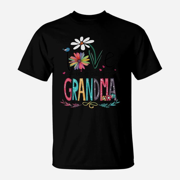 I Love Being Called Grandma Mimi Nana Gigi Lover T-Shirt