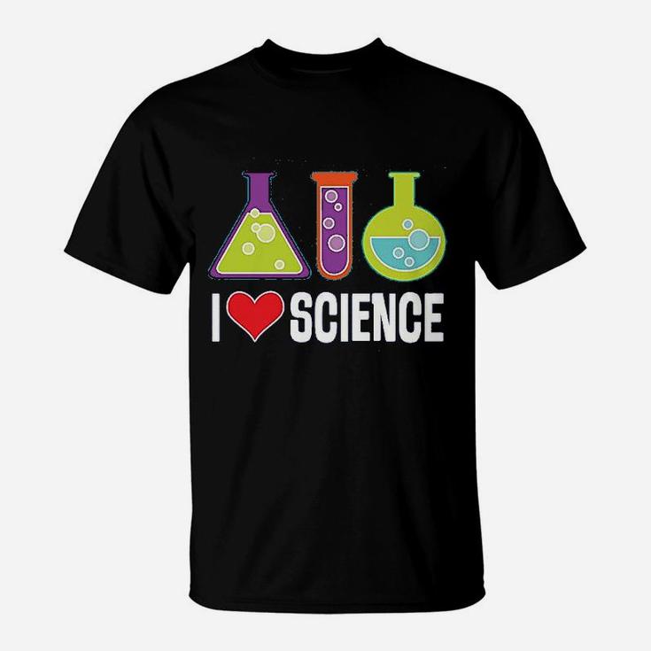 I Love Science Chemistry Teacher T-Shirt