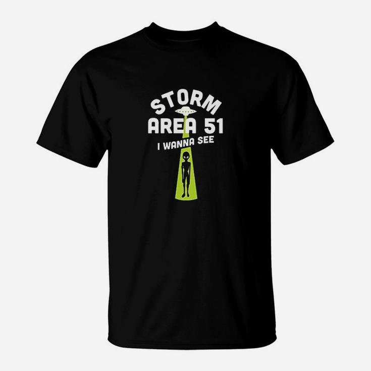 I Want To Believe Area 51 Ufo Alien T-Shirt