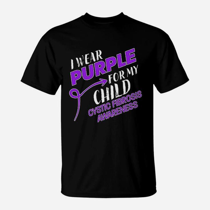I Wear Purple For My Child T-Shirt