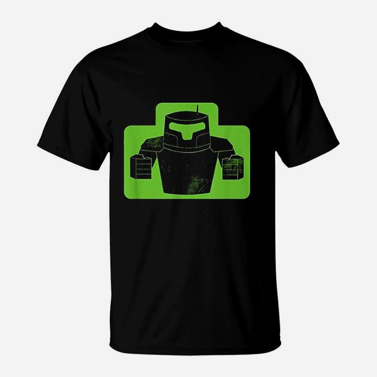 Iconic Twin Fisted Robot Ready To Fight A Battle T-Shirt