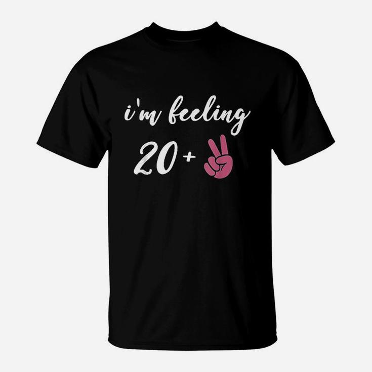Im Feeling 22 Fun And Cute Age 22 Birthday T-Shirt