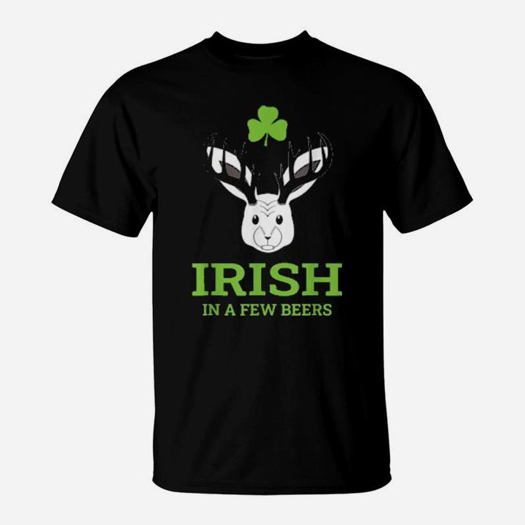 Irish In A Few Beers Bavarian Wolpertinger Beer Pub Outfit T-Shirt