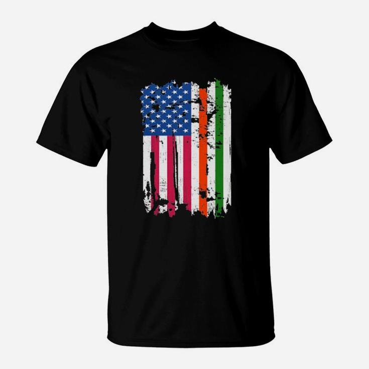 Irish Ireland Flag American T-Shirt