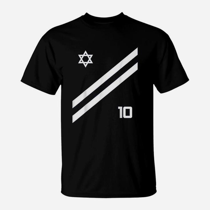 Israel National Jersey Style Sports Flag Israeli Men Women T-Shirt