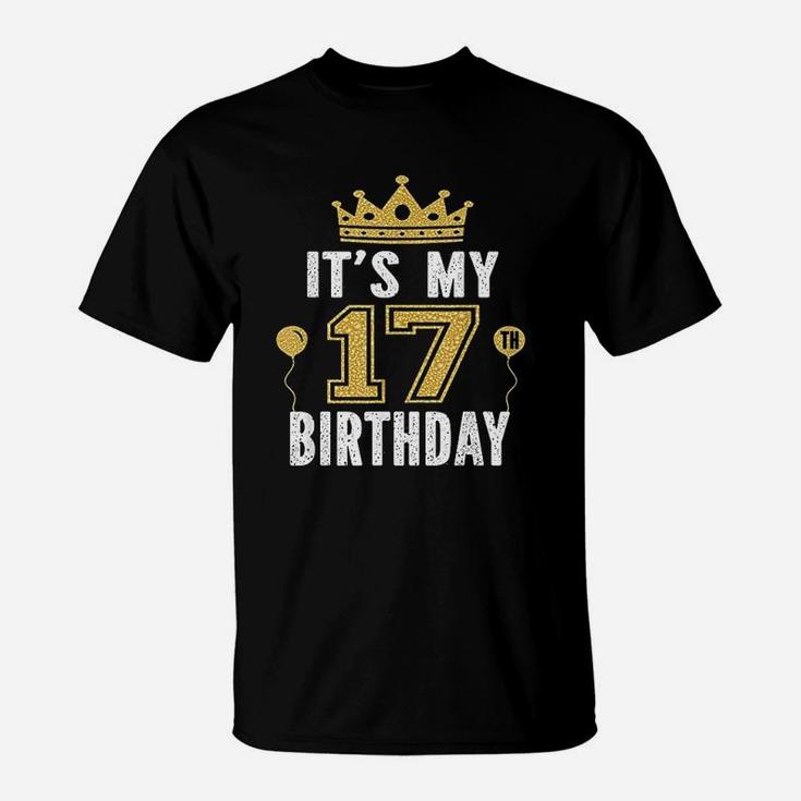 Its My 17Th Birthday Gift 17 Years Old Boys And Girls T-Shirt