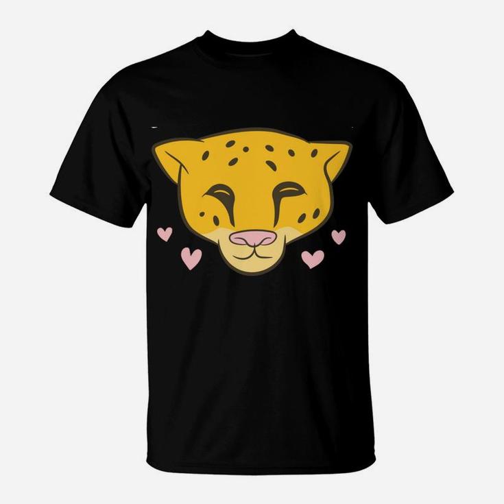 Just A Girl Who Loves Cheetahs Cute Cheetah Girl T-Shirt