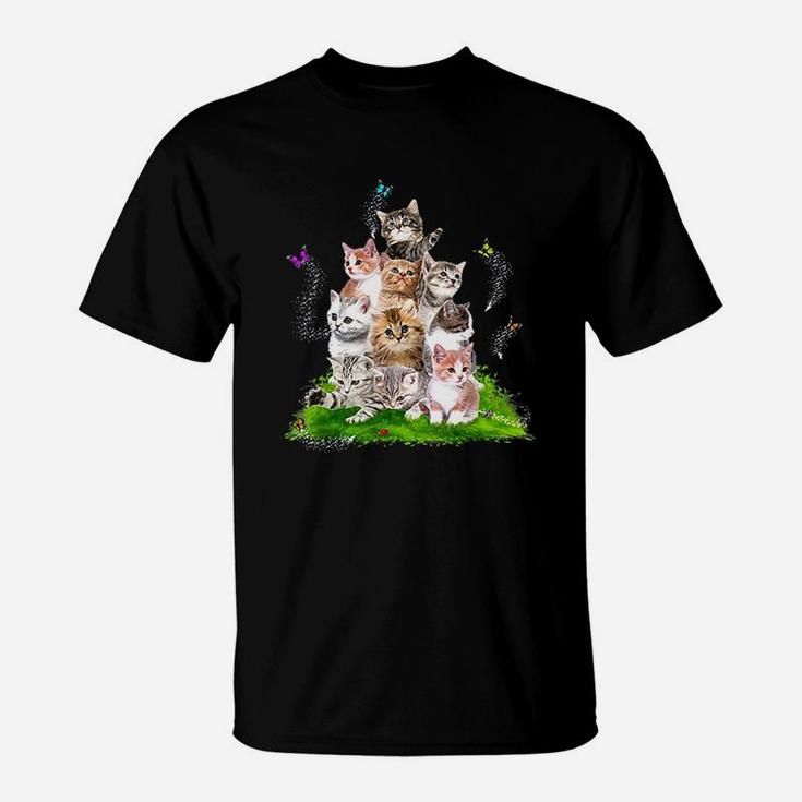 Kittens  With Cats Cute Cat T-Shirt