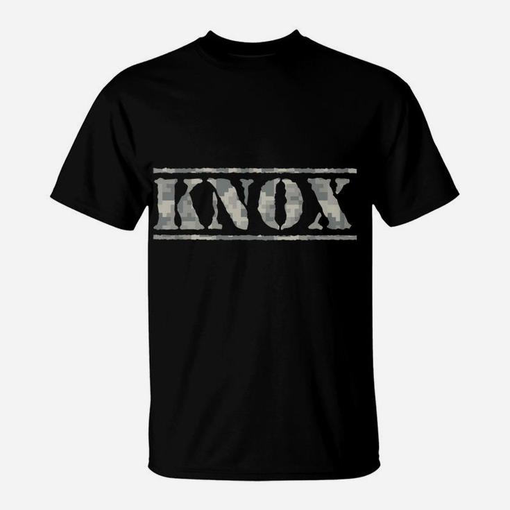 Knox Camo Shirt For Knoxville Tennessee Pride T-Shirt
