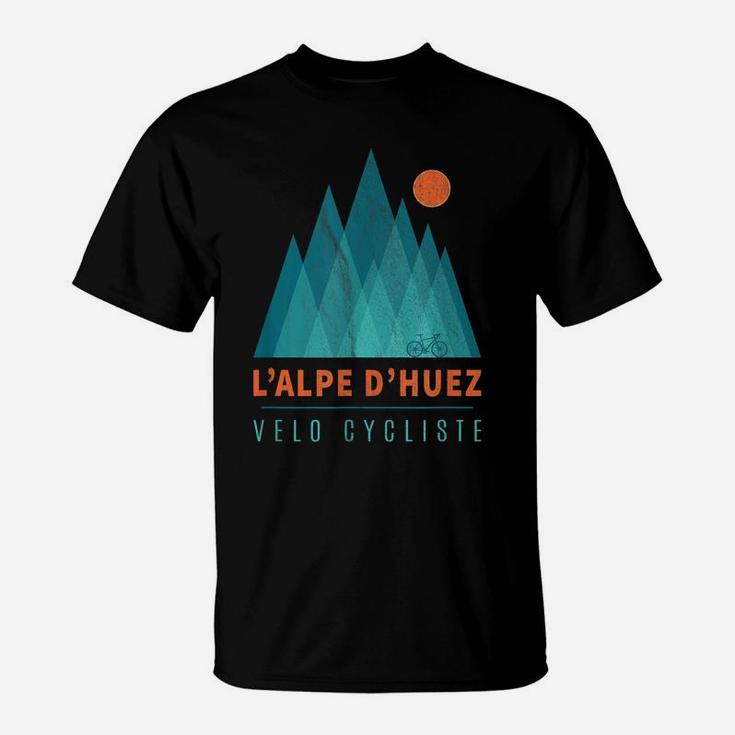 L'alpe D'huez Velo Cycliste Gift For Cyclists Cycling Bike T-Shirt