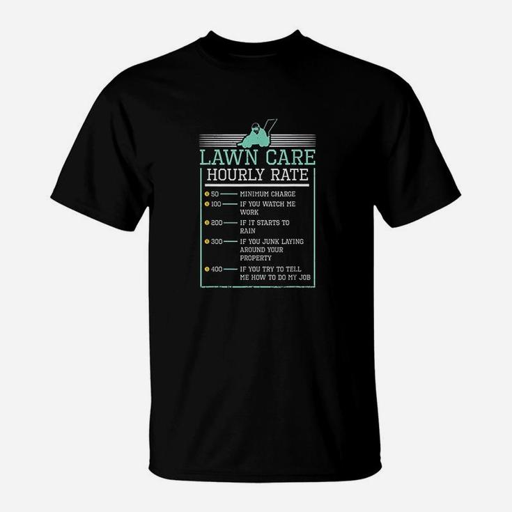 lawn-care-hourly-rate-pricing-chart-funny-product-t-shirt-thegiftio