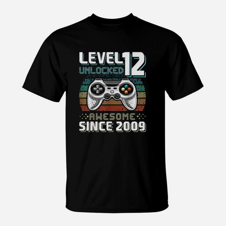 Level 12 Unlocked Awesome 2009 T-Shirt