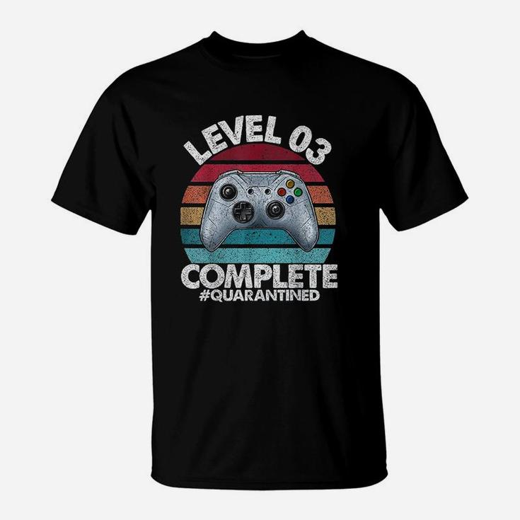 Level 3 Complete Retro 3Rd Anniversary T-Shirt