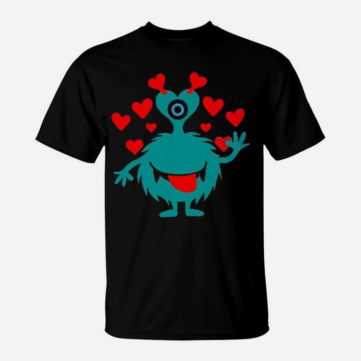 Love Monster Valentine T-Shirt