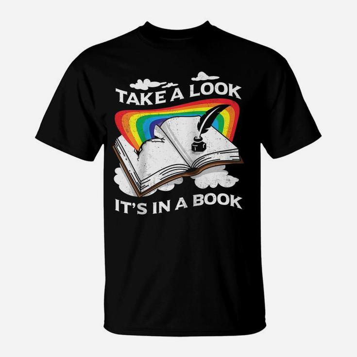 Love Reading Love Rainbows Gift Retro Rainbow Design Raglan Baseball Tee T-Shirt