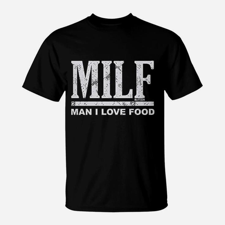 M Ilf - Man I Love Food Ladies T-Shirt