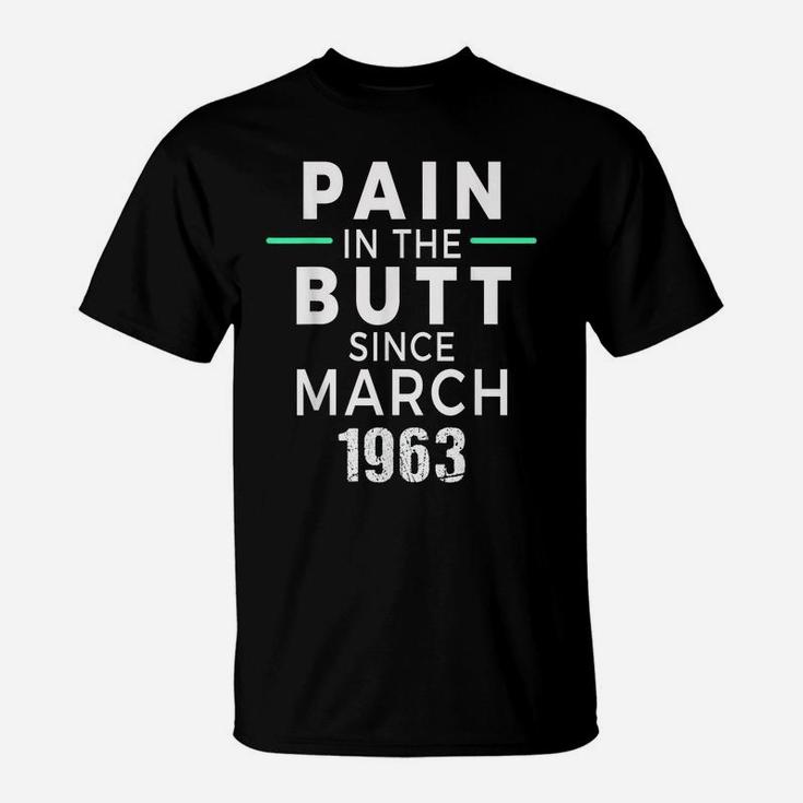 March 1963 Shirt - Funny 55Th Birthday T-Shirt Gag Gift T-Shirt