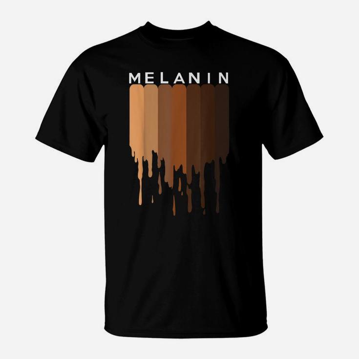 Melanin Shades Black Pride Black History Funny Gift T-Shirt