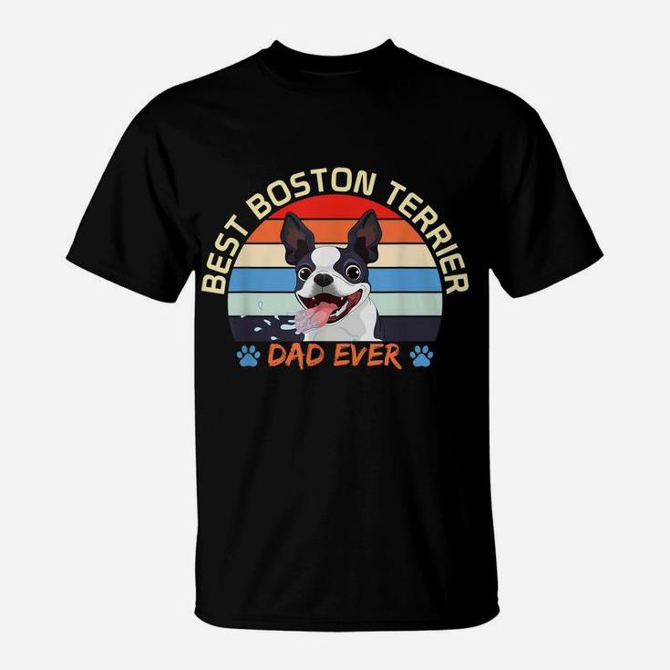 Mens Lovely Dog Boston Terrier Lover Love Pet Apparel T-Shirt