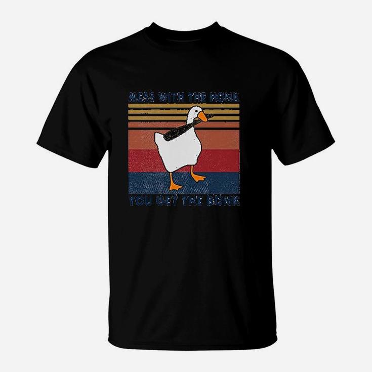 Mess With The Honk You Get The Bonk Goose Lovers T-Shirt