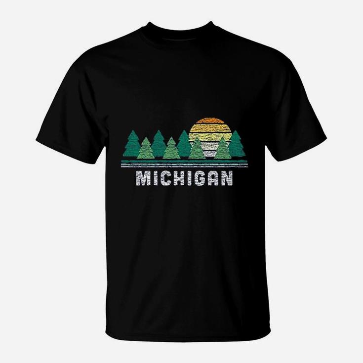 Michigan Pride Great Lakes State Up North Triblend T-Shirt